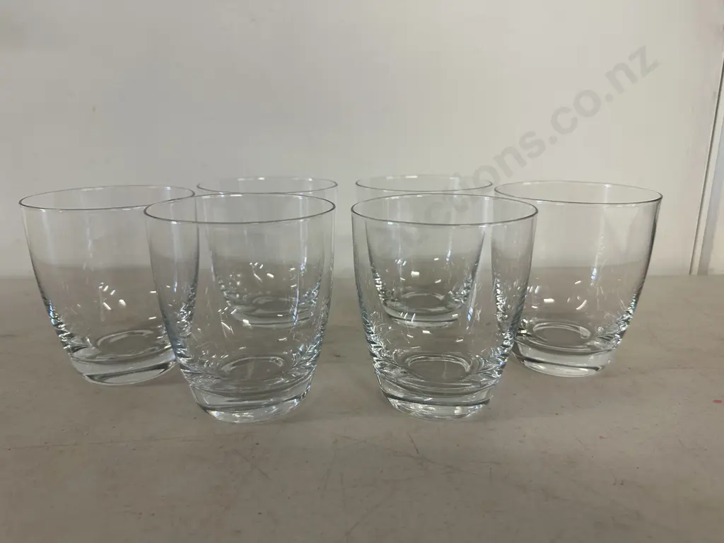 Set Of Six Krosno Harmony Double Old Fashioned Tumblers Image 1++