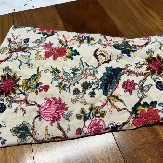 Vintage Floral Throw