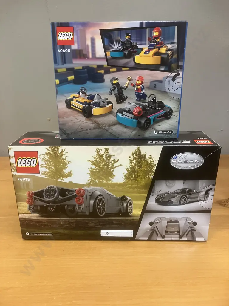LEGO Speed Champions Pagani #76915 & City Go-Karts #6040 Image 1++