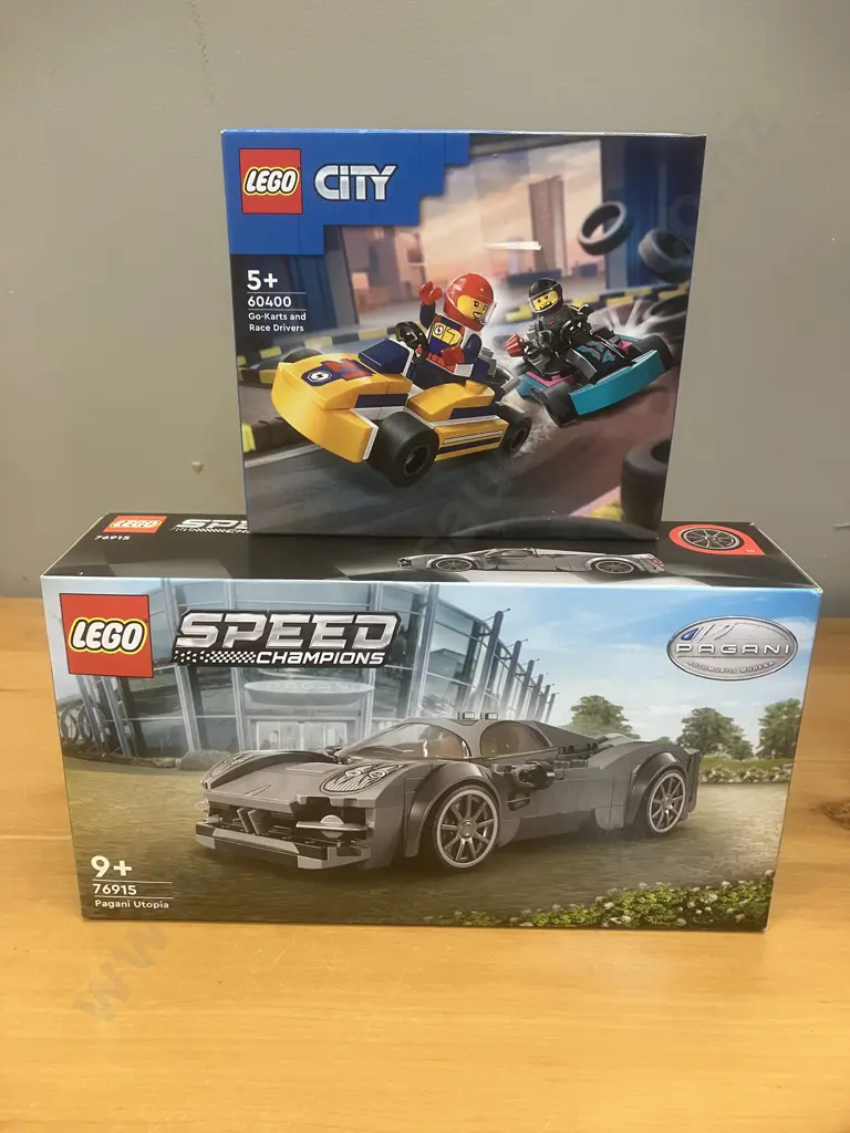 LEGO Speed Champions Pagani #76915 & City Go-Karts #6040 Image 1++