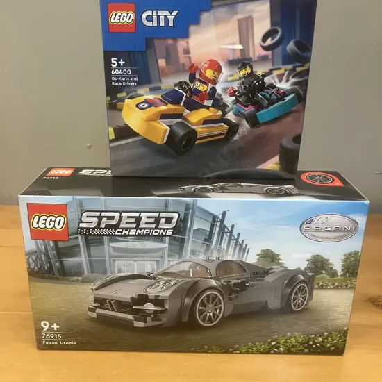 LEGO Speed Champions Pagani #76915 & City Go-Karts #6040