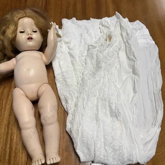 Vintage Doll & Dress