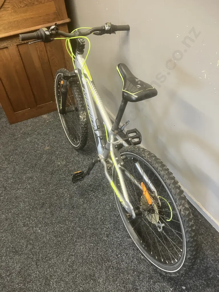 Merida Matts J24 Bike - Grey & Lime Colours Image 1++