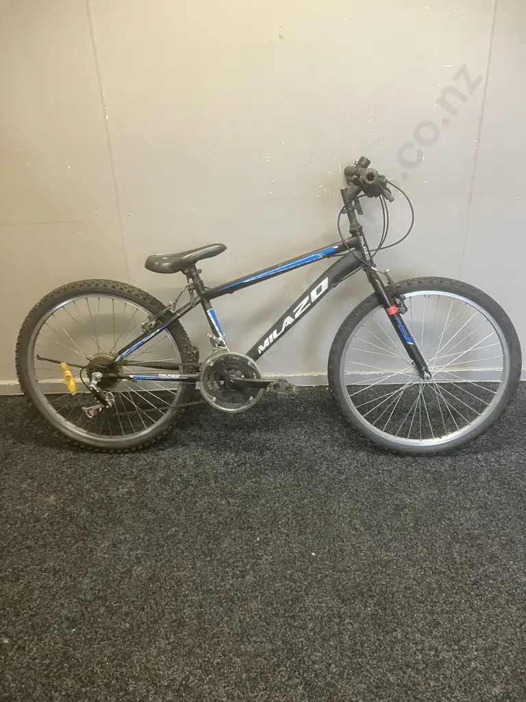 Milazo Blue & Black Bike Image 1++
