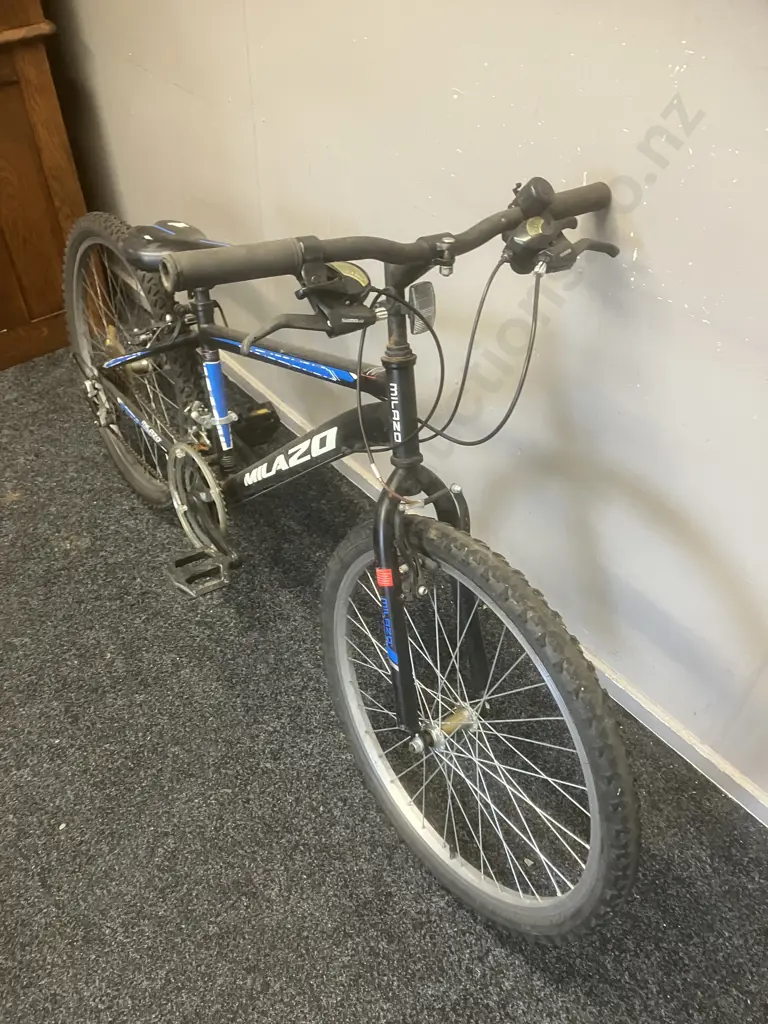 Milazo Blue & Black Bike Image 1++