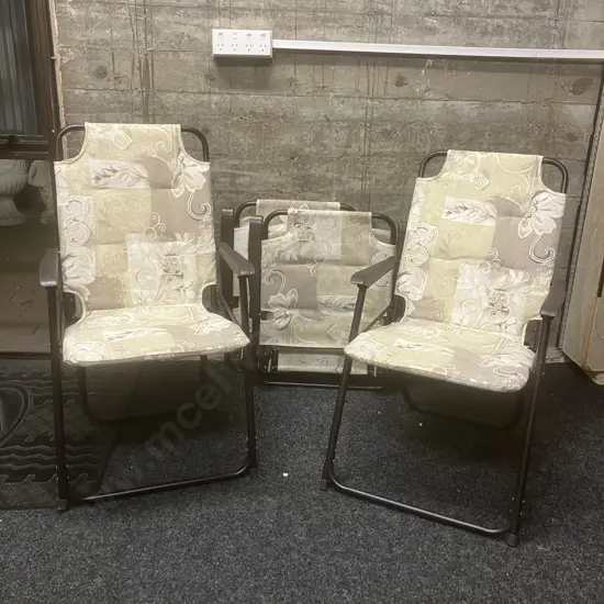 Set of 4 Folding Chairs