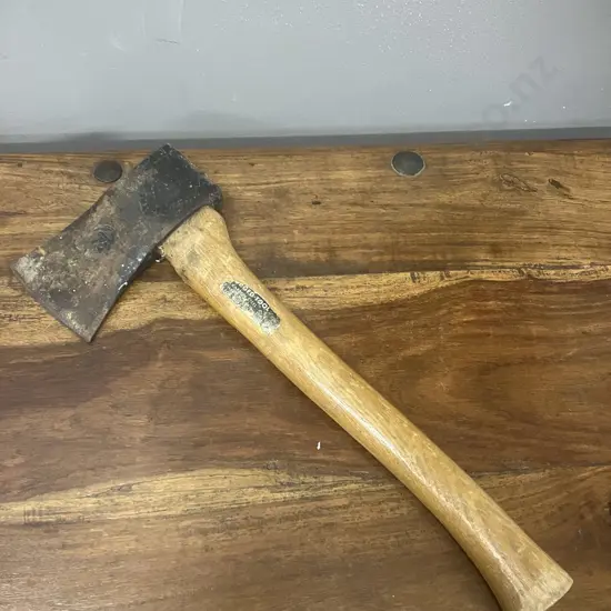 Vintage Forged 1-1/2 Lb Single Bit Axe Hatchet - L80cm