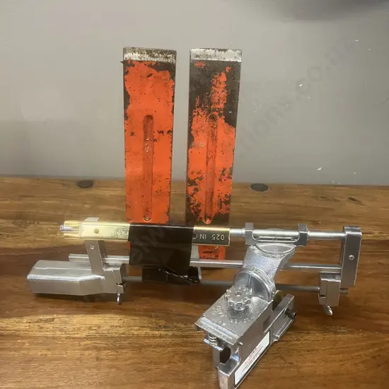 Granberg File-N-Joint G106B Bar Mounted File Guide System & Pair of Atlas Trade 3lb Orange Splitting Wedges