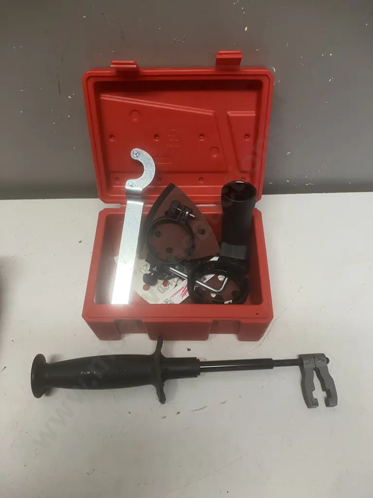 Milwaukee 18V M18 FMT Cordless Multi Tool Skin, Milwaukee Storage Box & Accessories Image 1++