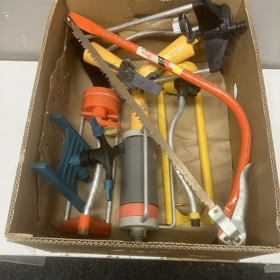 Garten Werk Pruning Saw & Assorted Garden Sprinklers