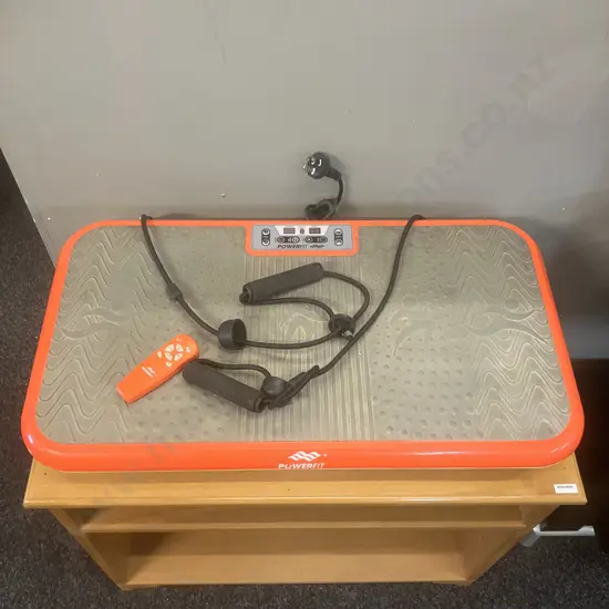 Powerfit E380 Vibrating Platform Gym/Exercise Machine With Remote Control