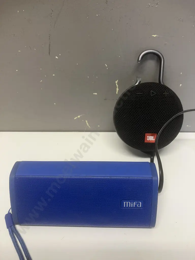 JBL Clip 3 Bluetooth Speaker & Mifa Bluetooth Speaker Image 1++