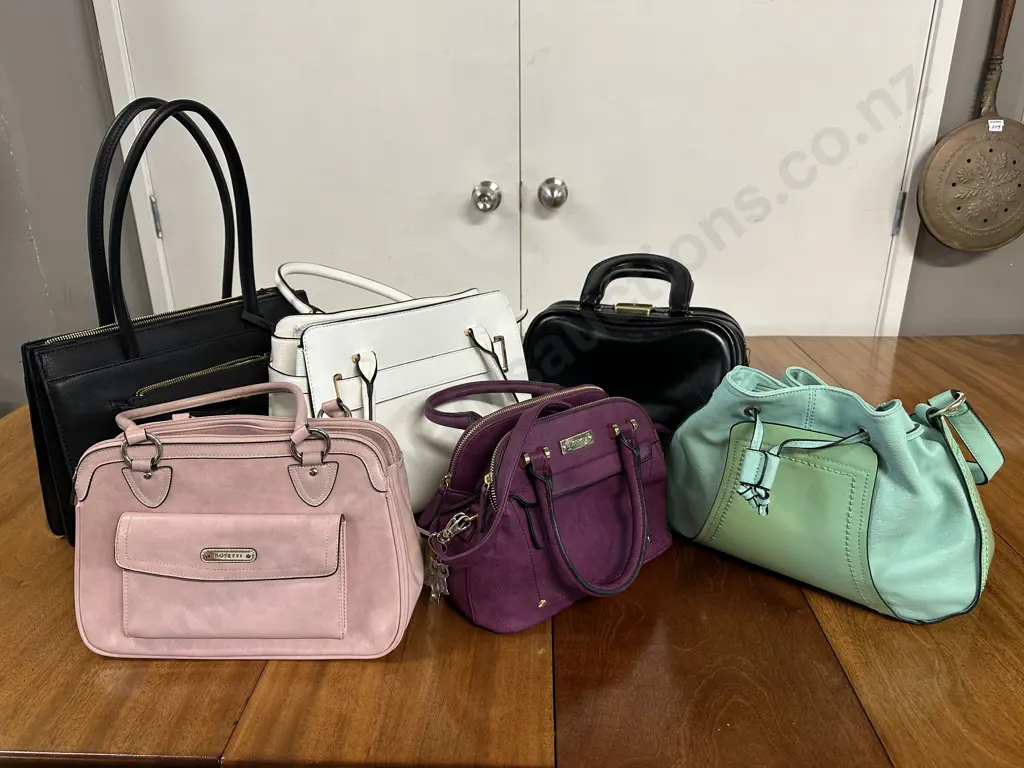 Selection Of Ladies Handbags Including Laura Jones, Marika Etc Image 1++