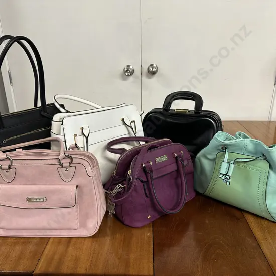 Selection Of Ladies Handbags Including Laura Jones, Marika Etc
