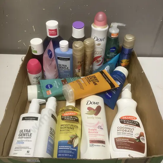 Box Lot - Cleaners, Lotions Etc