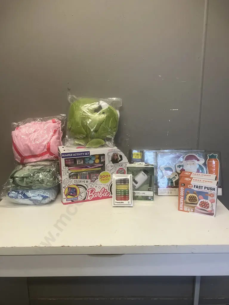 Box Lot - Barbie Activity Set, Games Etc Image 1++