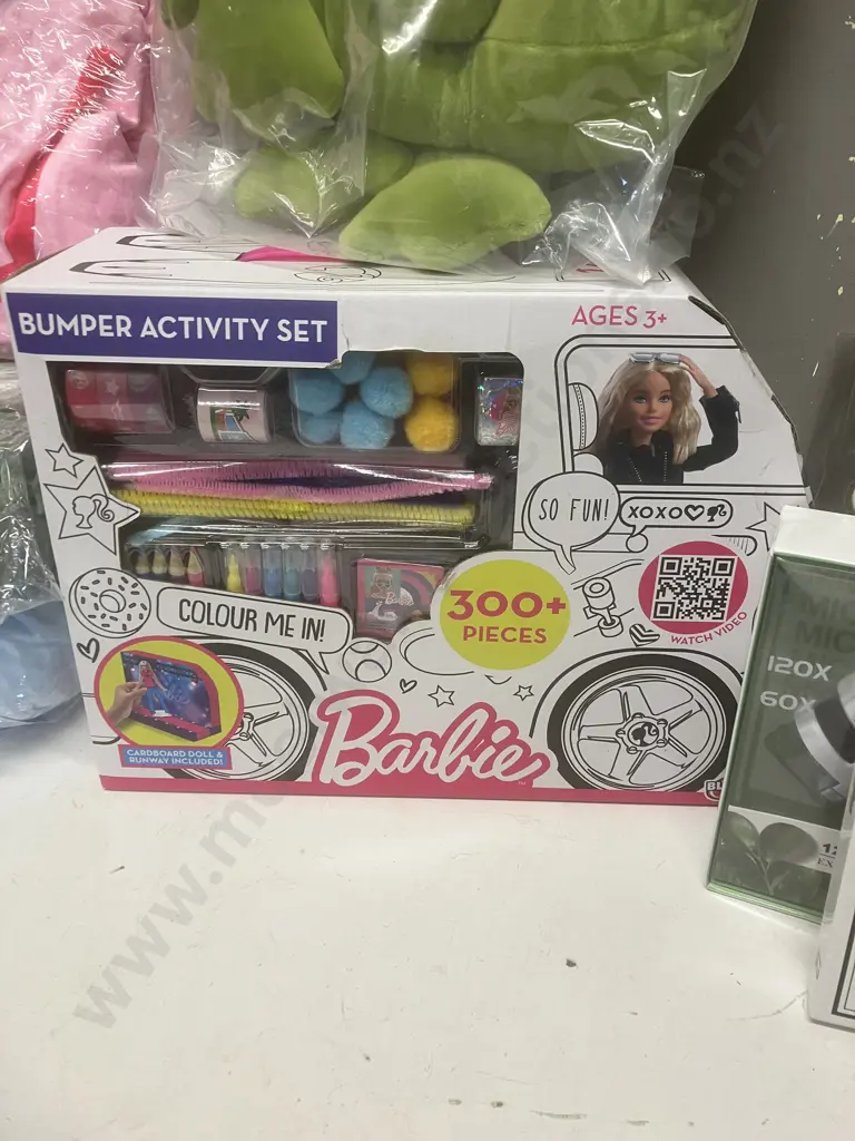 Box Lot - Barbie Activity Set, Games Etc Image 1++