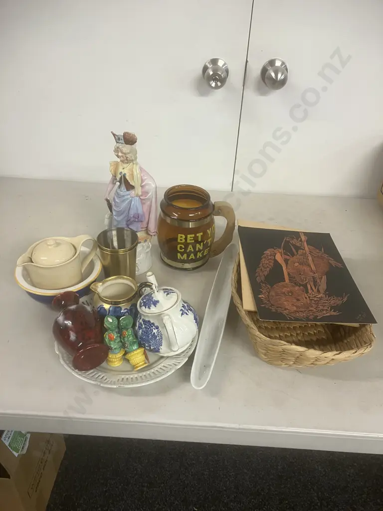 Jugs, Teapot, Figurine, Plate Etc Image 1++