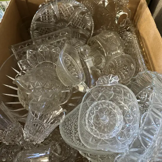 Assorted Vintage Glassware