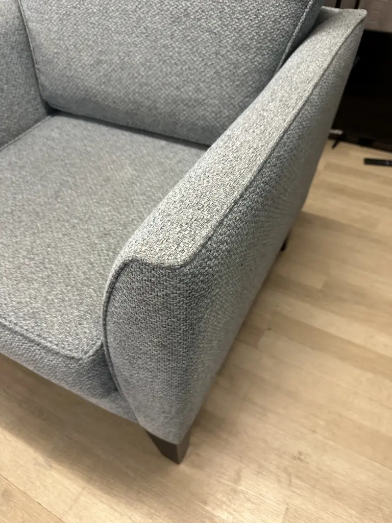 Danske Mobler Lounge Suite Two Seater Sofa & Two Chairs Loft Duck Egg Coloured Upholstery Image 1++