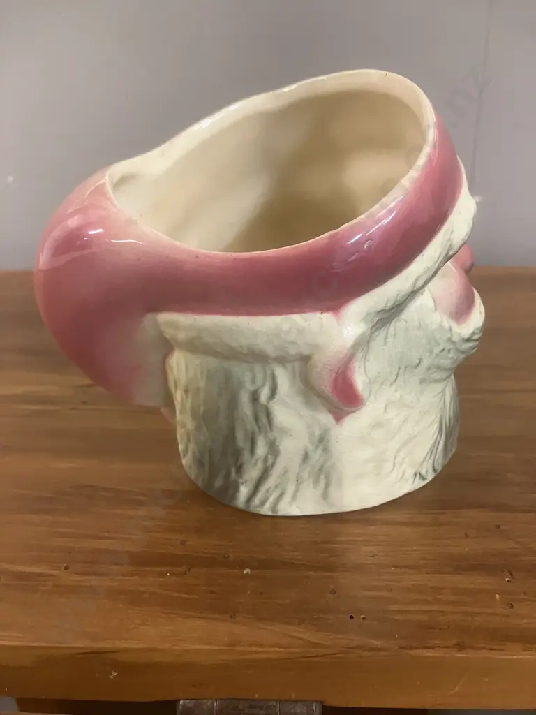 Vintage Crown Lynn Santa Claus Character Jug, 431 Indented To Base, (1942-1957) H14cm Image 1++
