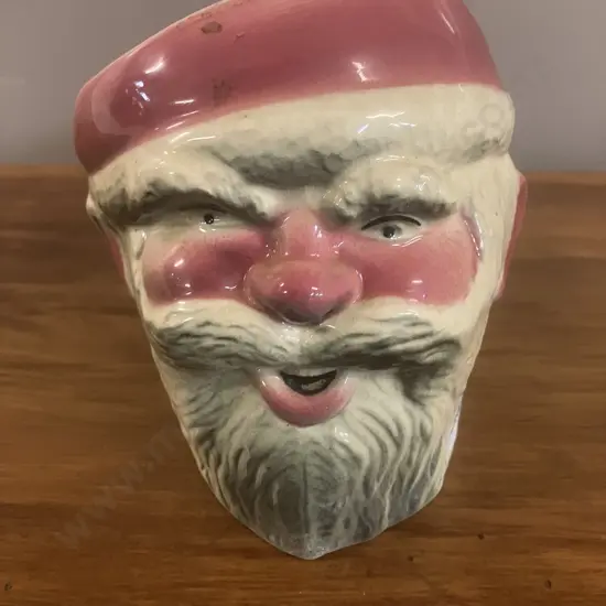 Vintage Crown Lynn Santa Claus Character Jug, 431 Indented To Base, (1942-1957) H14cm