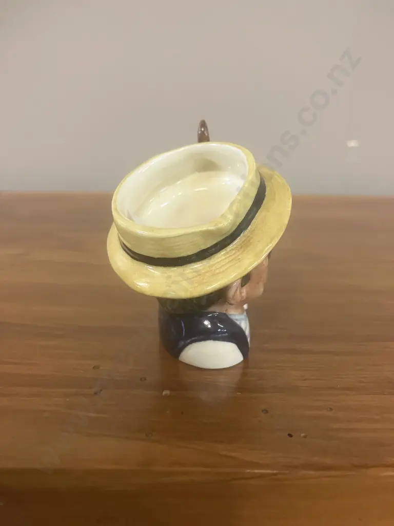 Royal Doulton Miniature Character Jug Gondolier D6595 - Only Issued From 1964 to 1969. H6.4cm Image 1++