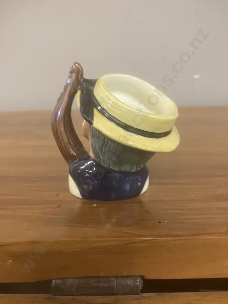 Royal Doulton Miniature Character Jug Gondolier D6595 - Only Issued From 1964 to 1969. H6.4cm Image 1++
