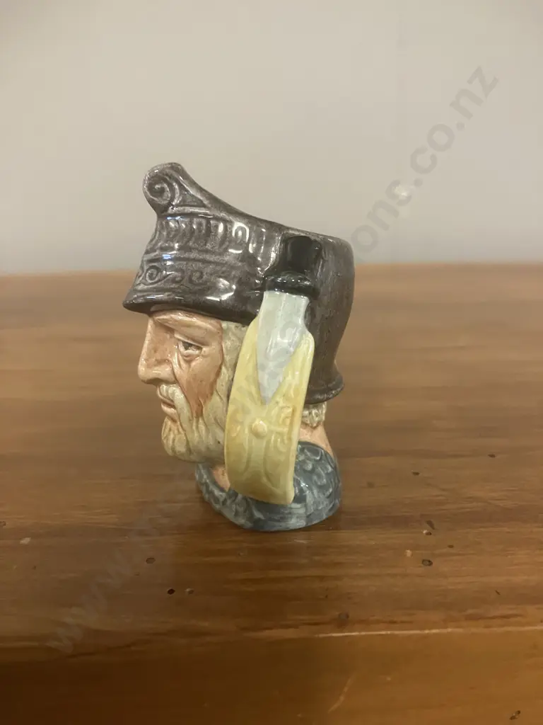 Royal Doulton Miniature Character Jug Gladiator D6556 - Only Issued From 1961 to 1967. H7cm Image 1++