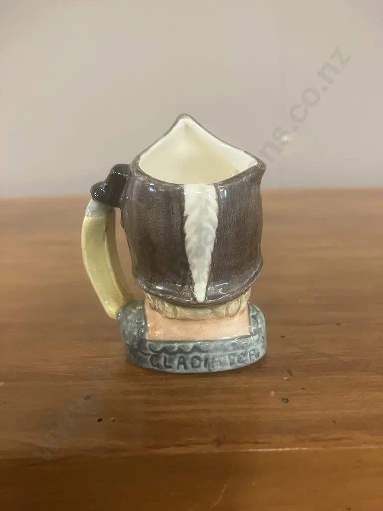 Royal Doulton Miniature Character Jug Gladiator D6556 - Only Issued From 1961 to 1967. H7cm Image 1++