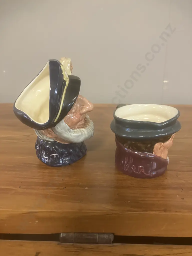 Royal Doulton Old Salt Character Jug D6554 &  'Tony Weller' Mini-Mug Image 1++
