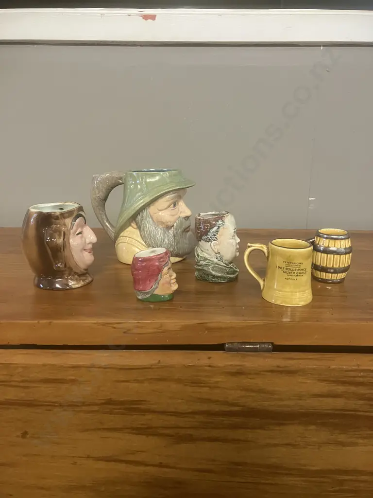 Character Jugs & Wade Mugs Image 1++