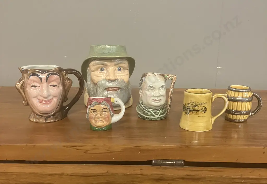 Character Jugs & Wade Mugs Image 1++