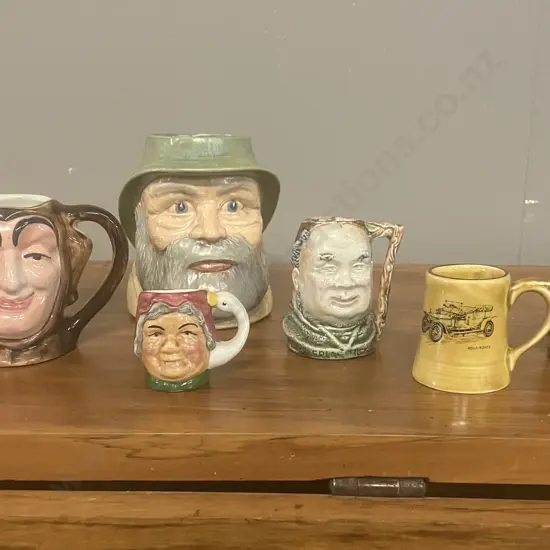 Character Jugs & Wade Mugs