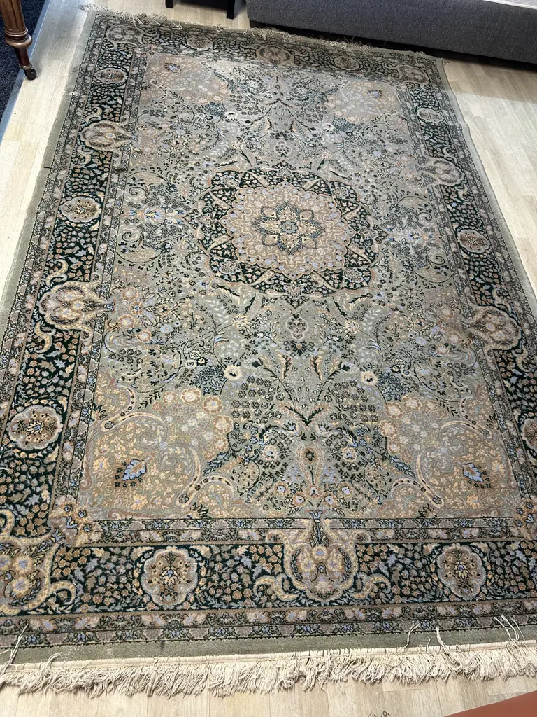 Super Shirwan Made In Romania 100% Wool Floor Rug L310 W200cm Image 1++
