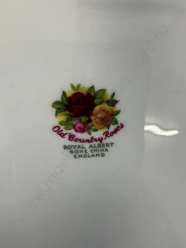 Royal Albert Old Country Roses Bone China Dinner Plates x6 Made In England 1962-1973 Image 1++