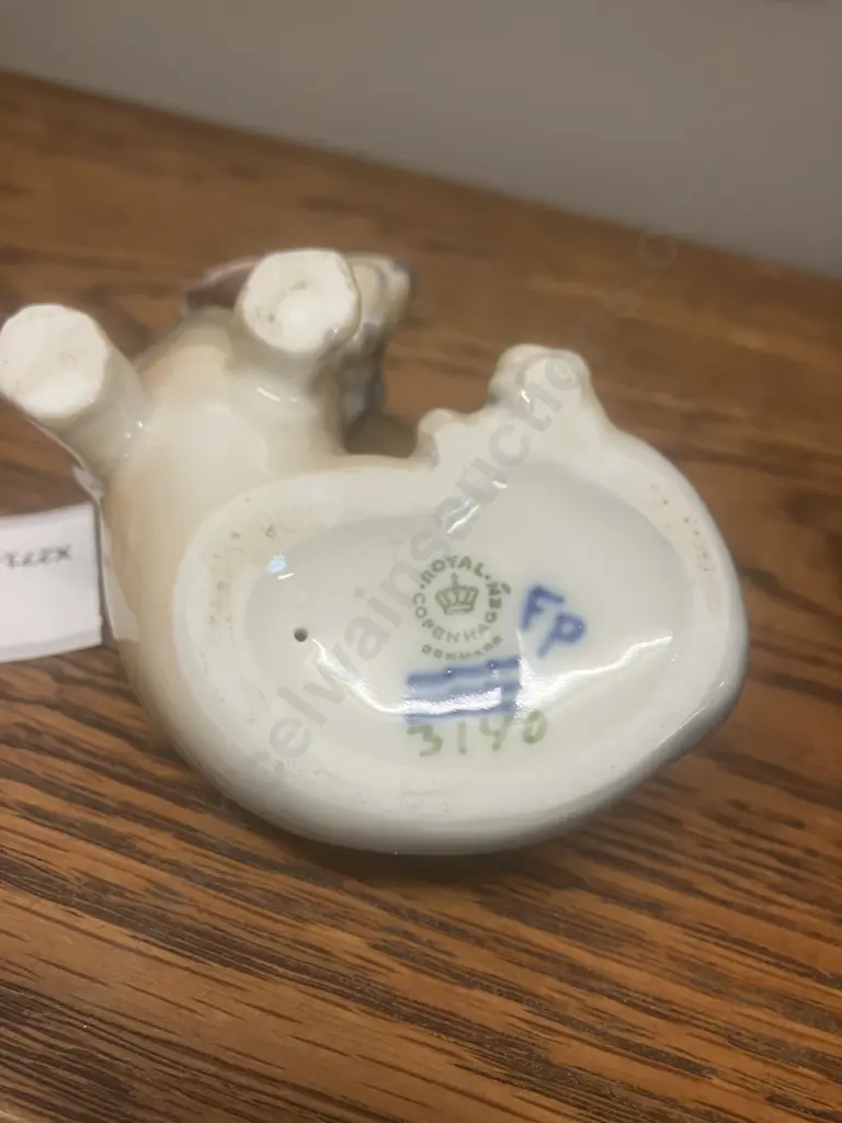 Vintage Royal Copenhagen Denmark Dachshund Dog # 3140 Image 1++