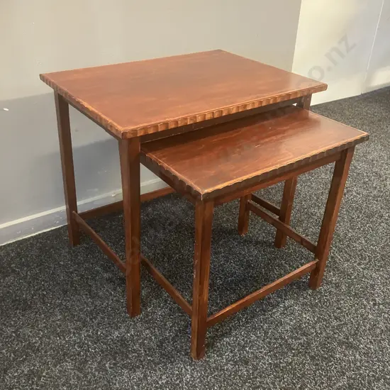 Nest of 2 Tables. H44 W48.5 D36.5cm