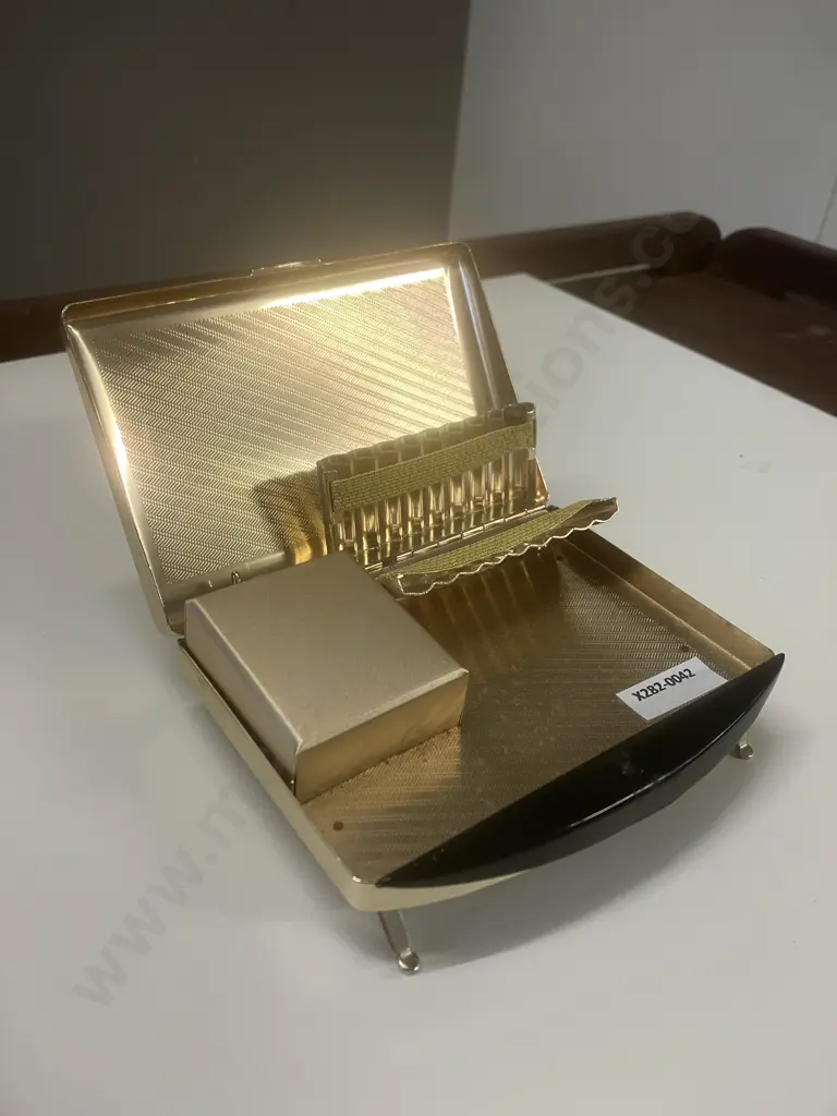 Rare 1950s Colonial Malaya-era Musical Cigarette Box Image 1++