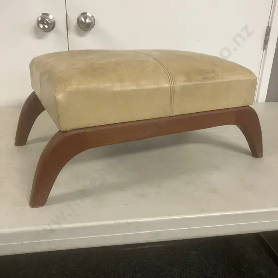 Mid Century Footstool by Fler Furniture circa 1960. H26 W62 D35cm