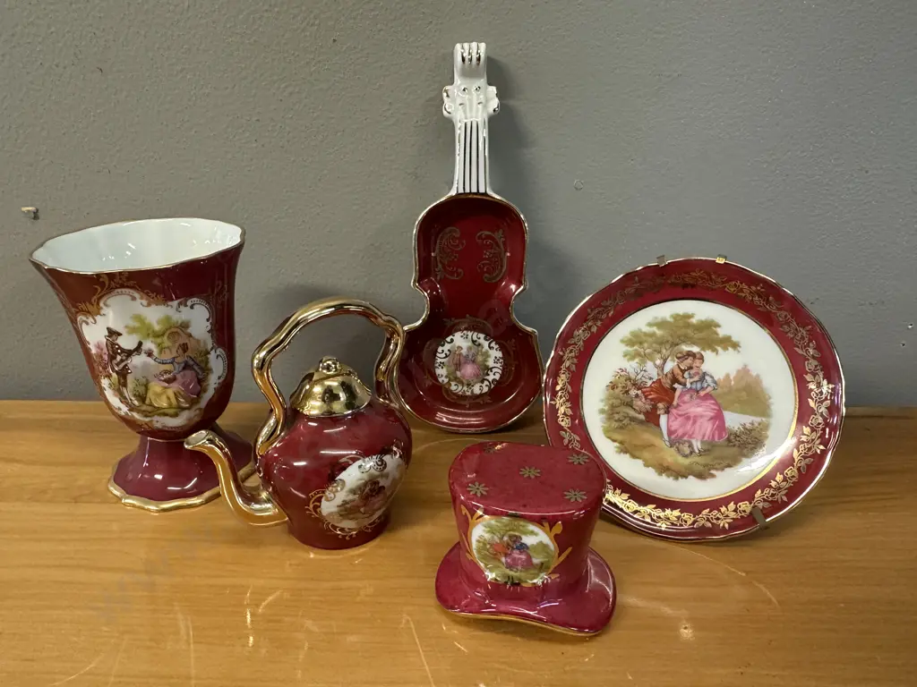 Selection Of Limoges Items Image 1++