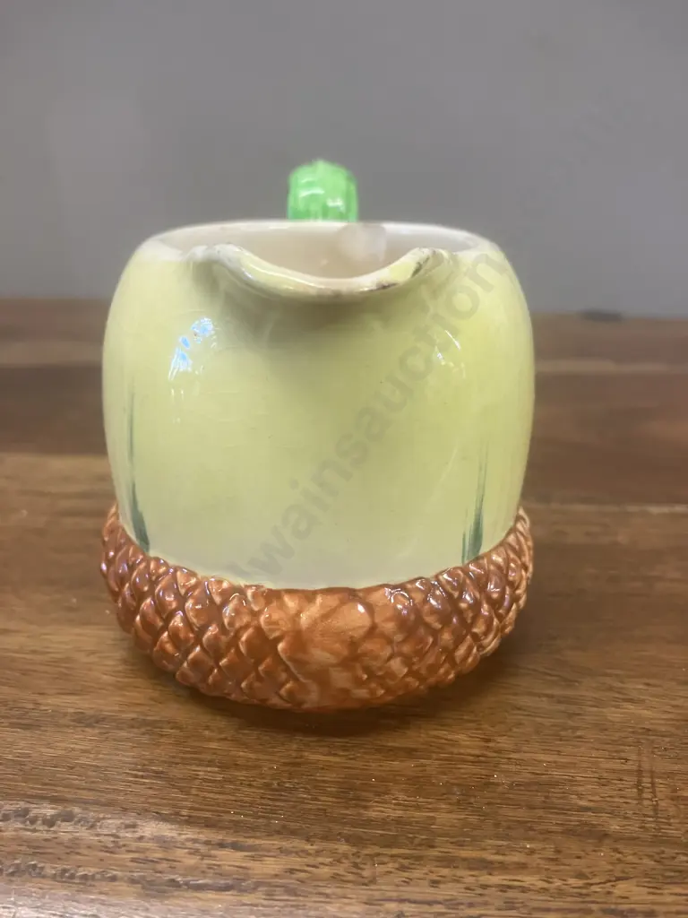 Burleigh Ware Rare Acorn Jug, Vintage 1940's. H7.5cm Image 1++