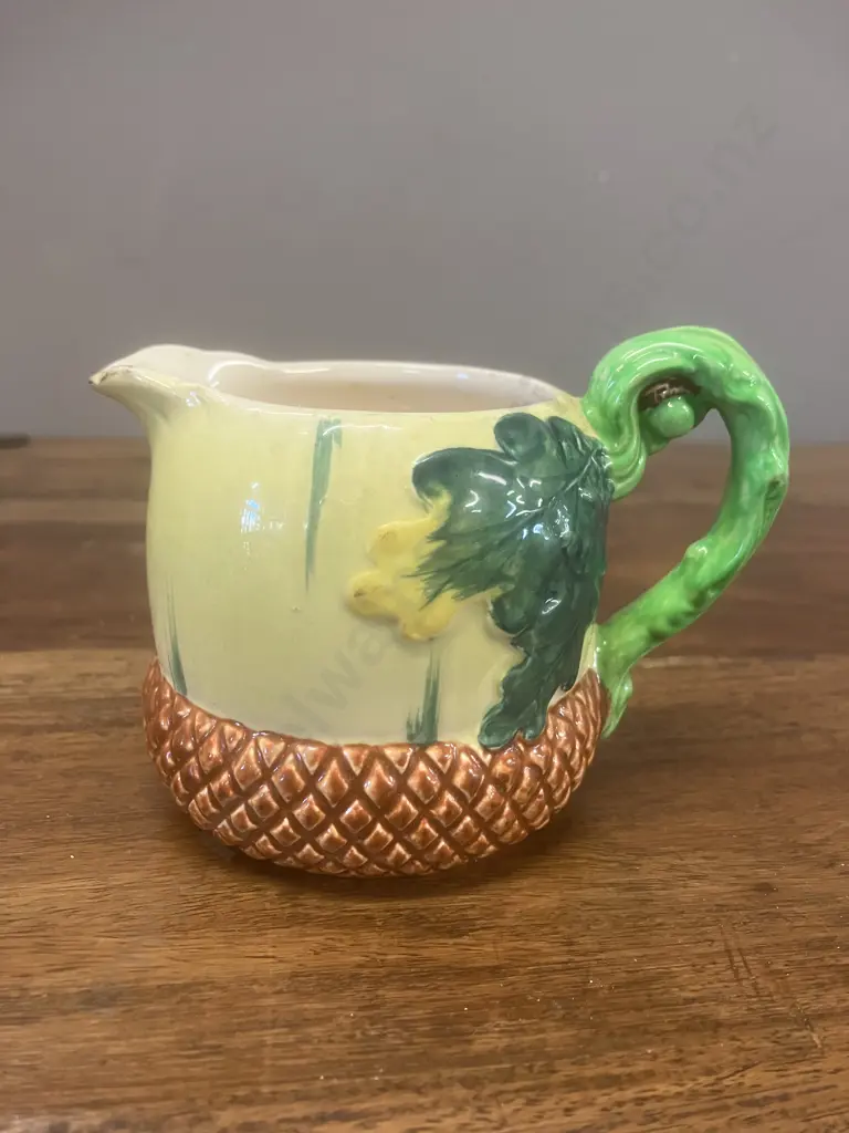 Burleigh Ware Rare Acorn Jug, Vintage 1940's. H7.5cm Image 1++