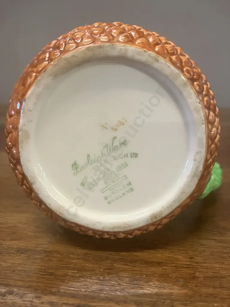 Burleigh Ware Rare Acorn Jug, Vintage 1940's. H7.5cm Image 1++