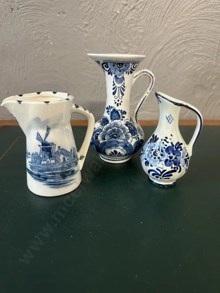 Delft Bleuw Hand Painted Jugs Etc Image 1++