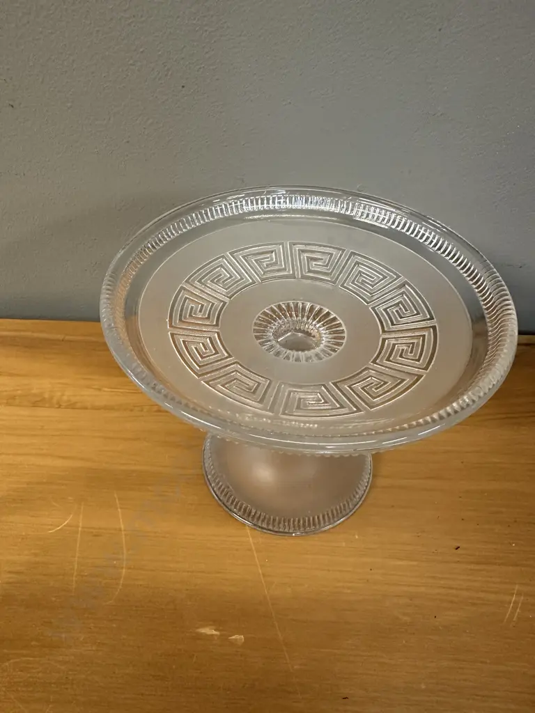 Victorian Compote Dish Greek Design H13.5cm. Image 1++