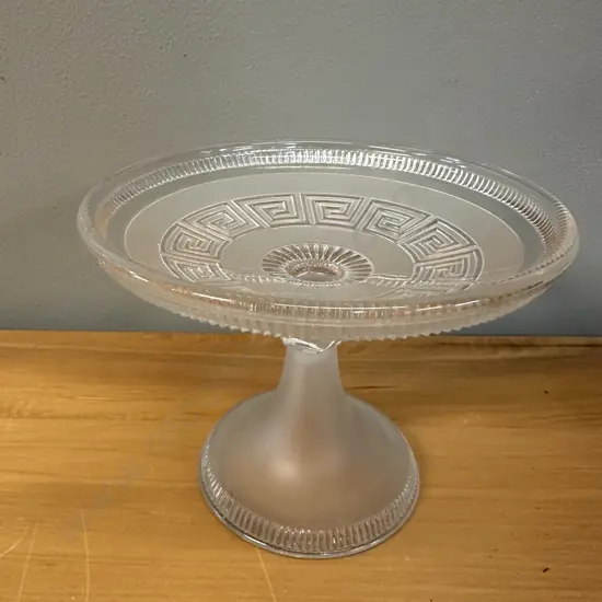 Victorian Compote Dish Greek Design H13.5cm.