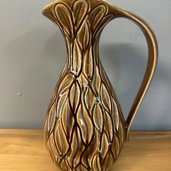 Celtic Irish Fine China Earthenware Jug #1014/3OR H31cm.