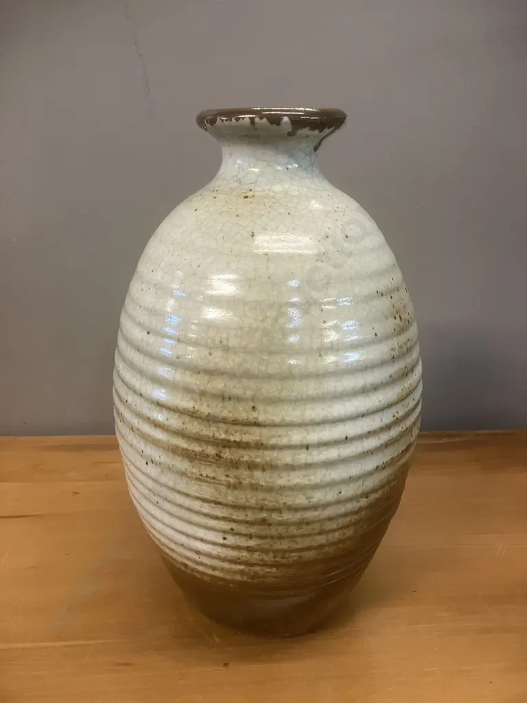 Art Pottery Vase. H34cm Image 1++