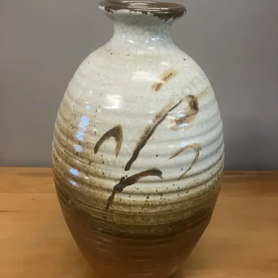 Art Pottery Vase. H34cm